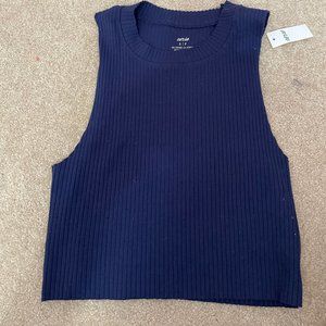 Aerie Ribbed Crop Tank